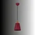 Opviq luster Novella 20901-D, 1 × E27, bordo