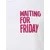 Mister Tee Curvy Majica Waiting For Friday, bela