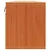 Ormar za Zid s policom Zidne 2 pcs Vosak smeđa 80 x 30 x 35 cm