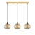 Opviq Luster Selcuklu-Mr-786-1, 100x25x117cm, IP20, Zlatne boje