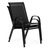 MULTIGARDEN Set od 2 baštenske stolice black