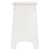 Klupa za hodnik bijela 100x28x45 cm masivno drvo bor