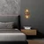 Opviq GMN 000010 Zidna lampa, Bronza