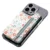 Kožni novčanik za telefon flower, Zeleni