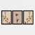Wallity Set uramljenih slika 3SC_4540429, 3 Dela