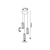 Rabalux Visilica Veness, E27 3x40W, D25cm