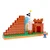 Super Mario set Course Complete Level End sa tvrđavom i zastavom