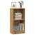 Regal za knjige boja hrasta 40x24x76 cm konstruirano drvo