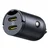 Auto punjač Baseus Tiny Star 30W 3A 2 x USB-C crni