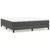 vidaXL Box spring posteljni okvir temno siv 160x200 cm žamet