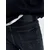 Pull&Bear Kavbojke črn denim