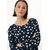 MEXX Ženska bluza, Teget-bela