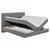 Esposa BOXSPRING POSTELJA 180 cm x 200 cm , tekstil antracit