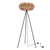 Stojeća lampa CAFEE 1xE27/40W/230V bež/crna