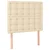 vidaXL Box spring postelja z vzmetnico krem 120x200 cm blago
