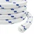 vidaXL Večnamenska uporabna vrv 30 mm 5 m Bela in modra PP