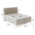 Boxspring postelja Lexi - 160x200 cm