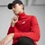 Mens Puma Essentials Poly Suit, Red, Size XS, Clothing