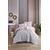 Lessentiel Maison Set posteljina Solid, 160x220 cm, Sivi