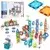 Magnetni set građevinski blokovi TUNEL, Marble Run - 113 dijelova