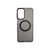 Silikonska futrola Magsafe FLURO COLOR Iphone 15 CRNA