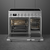 SMEG Prosto stoječ štedilnik CPF92IMX, Inox