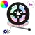 LED traka 12 pcs Crna i prozirna 750 mm Bakar i plastika