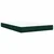Vidaxl Box spring postelja z vzmetnico temno zelen 140x190 cm žamet