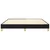 Shumee Box spring posteljni okvir črn 160x200 cm blago, (20600914)