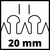 EINHELL GC-HH 5056 električne teleskopske makaze za živu ogradu 3403870
