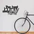 Wallity Zidna dekoracija The Best Lourney Always, 70x40 cm, 1.2mm, Crna