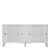 HANAH HOME Komoda Simple 150 White Gold