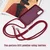 Maska za iPhone 16 6.1 Crossbody mint