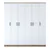 Hanah home Ormar 180x190,8x47,3cm Orah