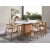 Hanah Home Trpezarijski sto i stolice Soho, 170x90x75 cm, 6 stolica, Beli
