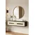 Hanah Home komoda Rany 120, 120 cm, zlatna / antracit