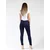 Denistar Ženske pantalone 200-369-1, Regular, Teget