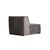 Atelier del Sofa Ugaona garnitura Lego 100x76x190cm Siva