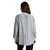 TOM TAILOR Bluza siva/bela