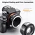 K&F KF, New Design High Precision Lens Adapter Mount, PK-E IV Pro