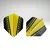 Pikado peresa ROBSON Plus Dart Flight/V Yellow
