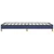 shumee vidaXL Posteljni okvir brez vzmetnice moder 80x200 cm blago