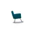 Atelier del Sofa Fotelja za ljuljanje Kono Petrolej
