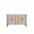 Hanah Home komoda Ilay 120, 120 cm, bela / travertin / zlatna