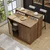 Hanah Home 2799 kuhinjski sto s policama 120 × 100 × 80 cm, atlantski bor