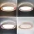 Brilagi - LED prigušiva stropna svetiljka WALDO LED/48W/230V pr. 40 cm bež/zlatna + daljinski upravljač
