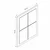 Hanah Home toaletni sto Marlo 20676, 103 cm, Derin Sepet / beli