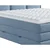 MID.YOU POSTELJA BOXSPRING 180 cm  x 220 cm , tekstil modra