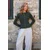 Trend Alacati Stili Ženska bluza Alc-X14533, Zelena