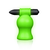 Ouch! Glow in the Dark Vibrating Head Masturbator